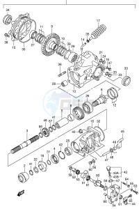 LT-A500F (E3-E28) drawing FINAL BEVEL GEAR (REAR)