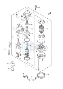 DF 225 drawing Starting Motor