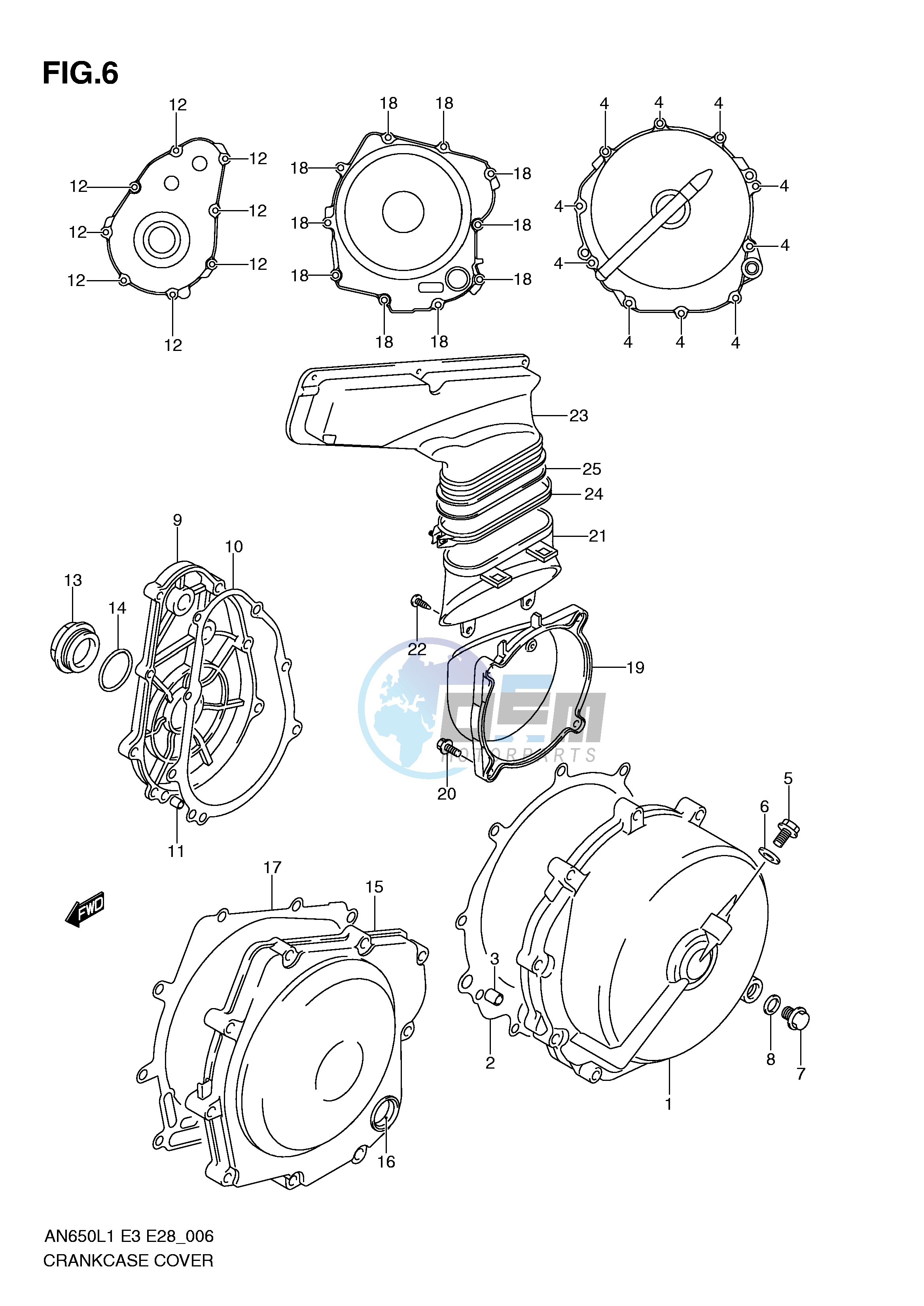 CRANKCASE COVER