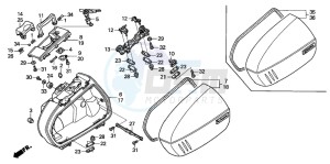 ST1300 drawing SADDLE BAG