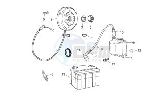 RX-SX 50 1000 drawing Flywheel