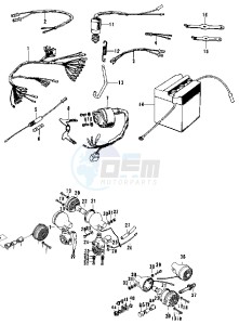 G3 SS A (-A) 90 drawing CHASSIS ELECTRICAL EQUIPMENT -- G3SS-C- - -- 69-73- -