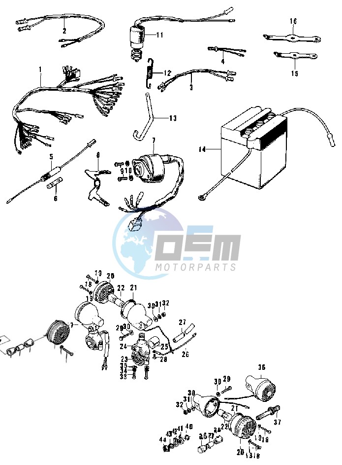 CHASSIS ELECTRICAL EQUIPMENT -- G3SS-C- - -- 69-73- -