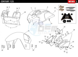 CENTURY-125-E4-GREY drawing COVERS 1