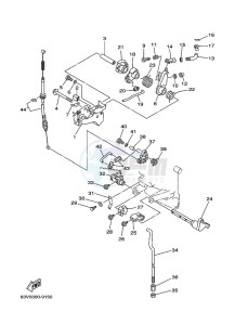 9-9FMHL drawing THROTTLE-CONTROL