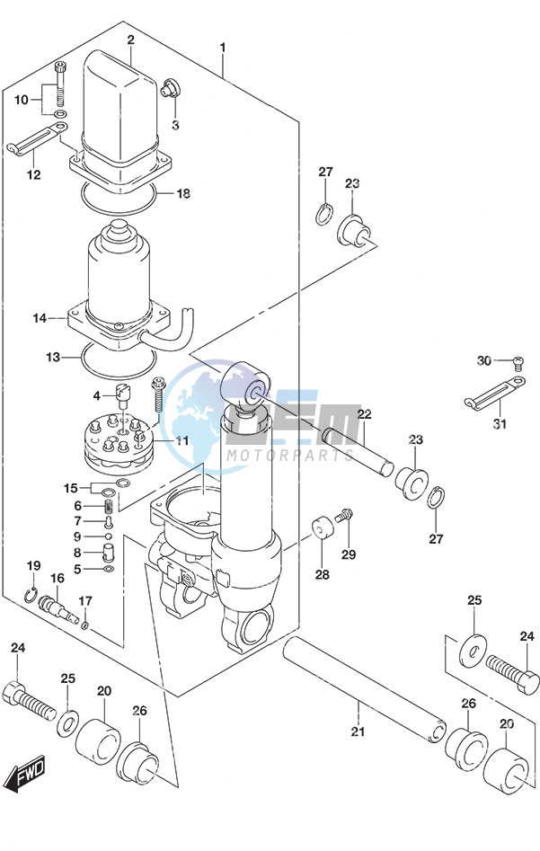 Tilt Cylinder