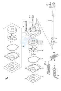 DF 40A drawing Water Pump