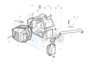 LX 125 4T ie E3 drawing Cylinder head cover