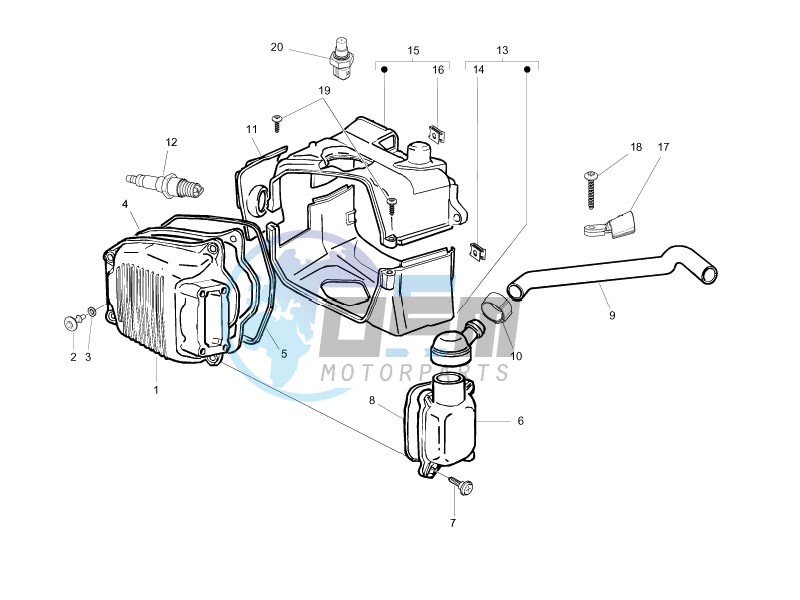 Cylinder head cover