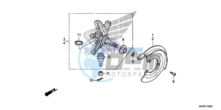 FRONT KNUCKLE (2WD)