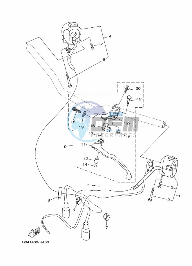 HANDLE SWITCH & LEVER