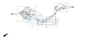 SH125 drawing SUB AIR CLEANER