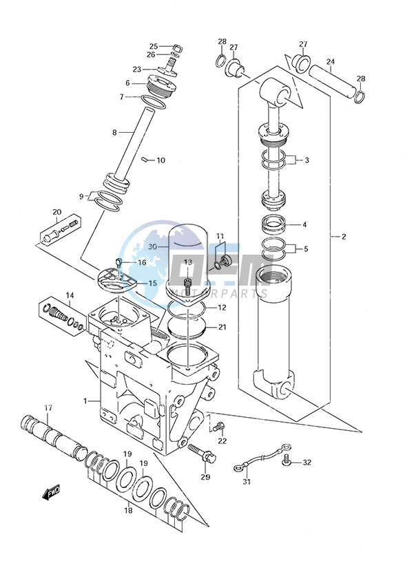 Trim Cylinder