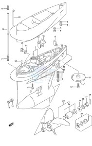 DF 225 drawing Gear Case