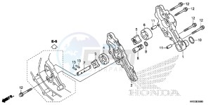 TRX420FA1E TRX420 Europe Direct - (ED) drawing OIL PUMP (TRX420FA1/FA2)