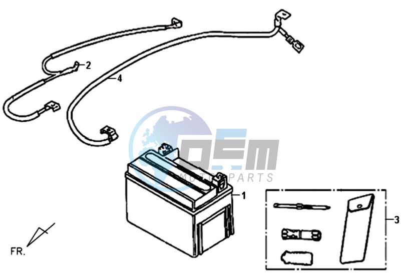 BATTERY / TOOLKIT