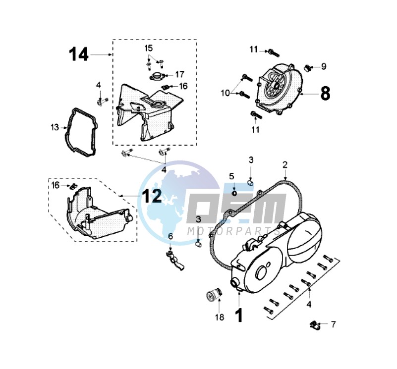 CRANKCASE COVER