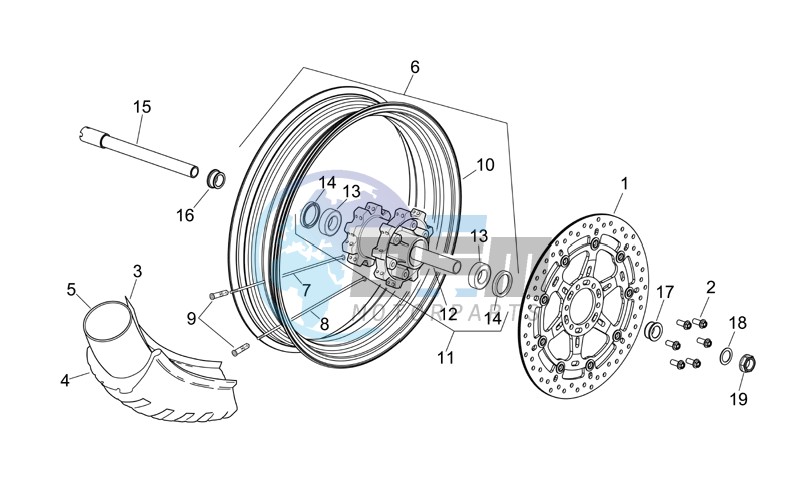 Front wheel III