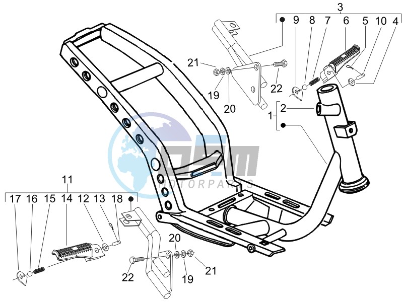 Frame bodywork