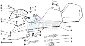 Hexagon 180 GTX drawing Upper side panels