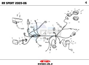 RR-50-SPORT-BLUE drawing ELECTRICAL