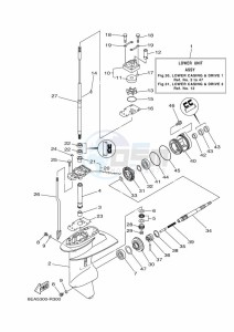 FT9-9LMH drawing PROPELLER-HOUSING-AND-TRANSMISSION-1