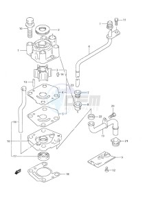 DF 9.9 drawing Water Pump