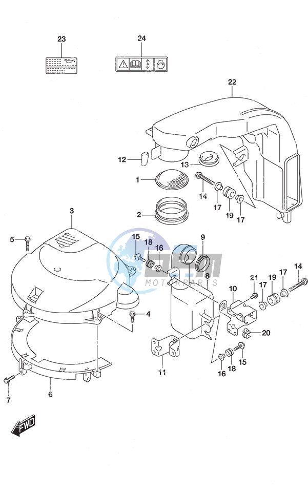 Silencer/Ring Gear Cover