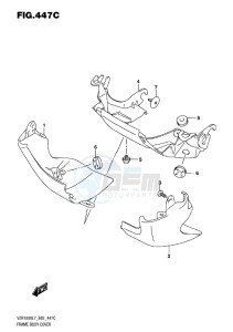 VZR1800BZ BOULEVARD EU drawing FRAME BODY COVER