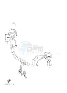 XV1900A MIDNIGHT STAR (1CR5) drawing HANDLE SWITCH & LEVER