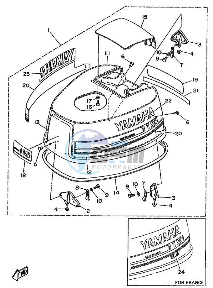 FAIRING-UPPER