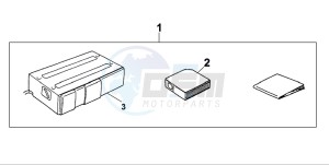 NT650V drawing CD CHANGER