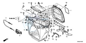 NC750XAG NC750X Europe Direct - (ED) drawing LUGGAGE BOX