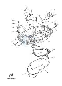 E60HMHDL drawing BOTTOM-COWLING