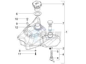 Runner 50 SP drawing Oil tank