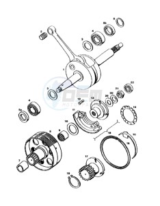 STANDARD_45kmh_L1 50 L1 drawing Crankcase-cylinder-piston