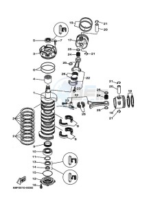 Z175H drawing CRANKSHAFT--PISTON