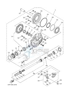 XT1200ZE SUPER TENERE ABS (2KB9 2KBA) drawing DRIVE SHAFT