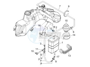 Granturismo 200 L USA drawing Anti-percolation system