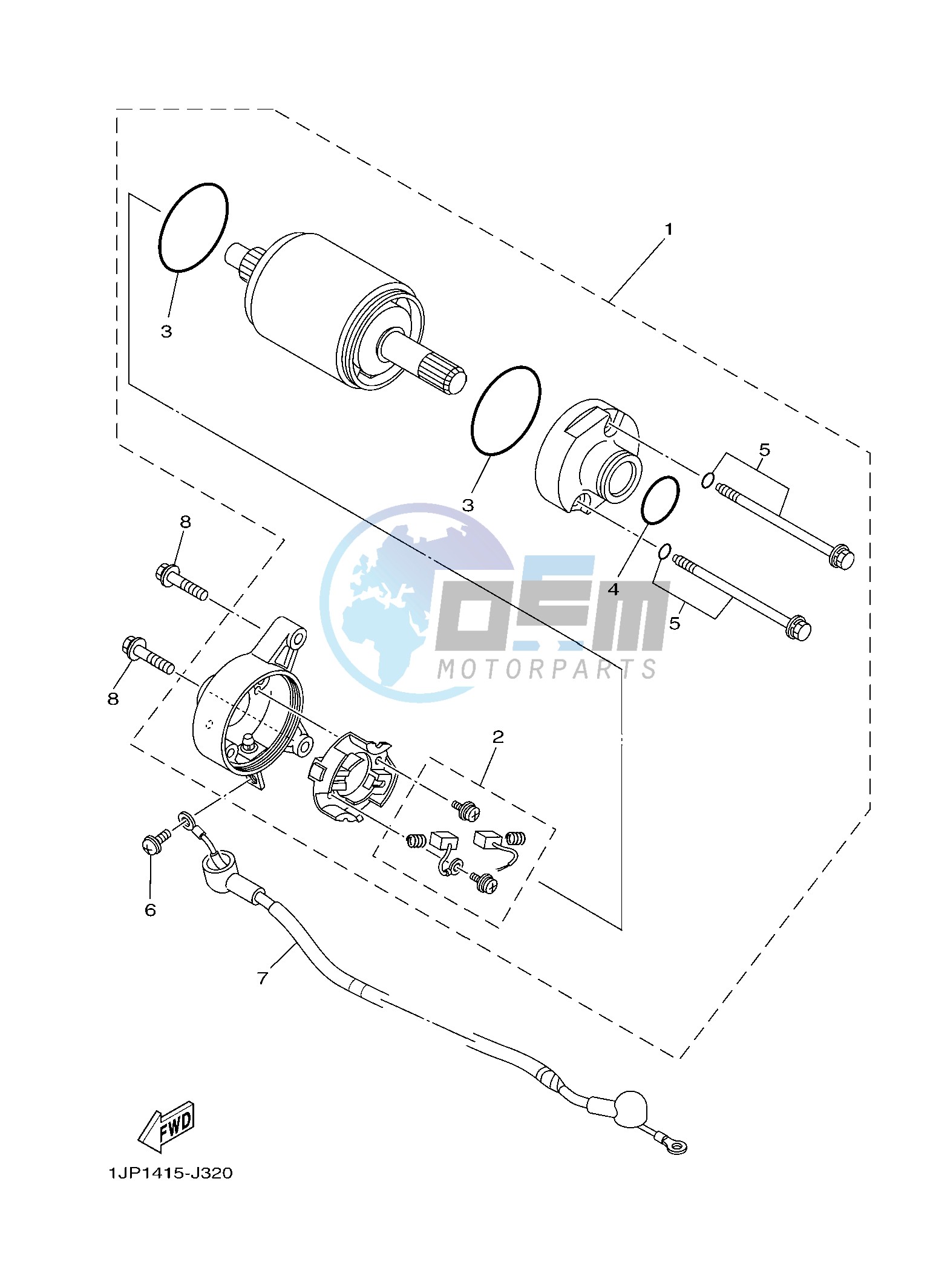 STARTING MOTOR