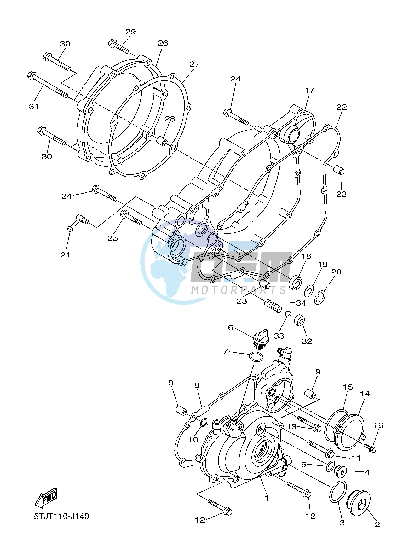 CRANKCASE COVER 1