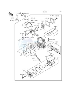 JF 650 B [TS] (B8) [TS] drawing CARBURETOR