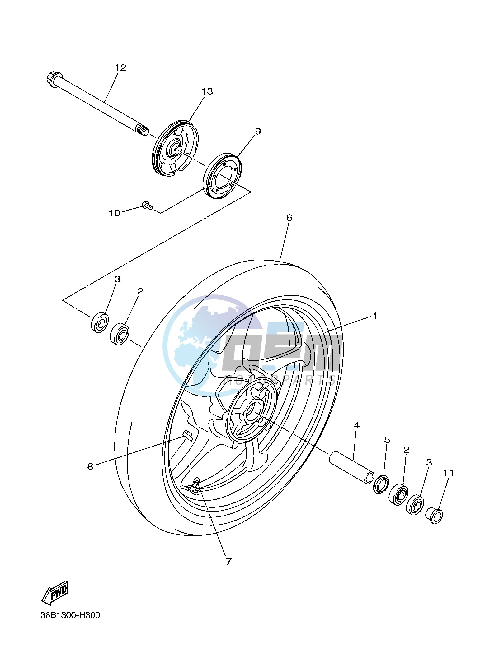 FRONT WHEEL