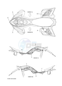 YFM700R YFM700RSE RAPTOR 700 SPECIAL EDITION (1VSE 1VSF) drawing GRAPHICS 2