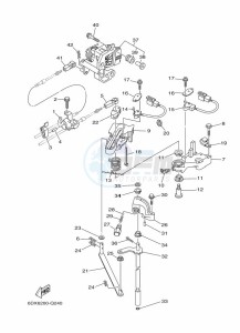 FL250HETX drawing THROTTLE-CONTROL