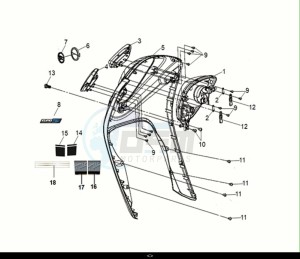 MIO 50I (FS05W2-EU) (E5) (M1) drawing FR. COVER