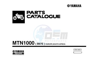 MTN1000 MTN-1000 MT-10 (B67E) drawing .1-Front-Page