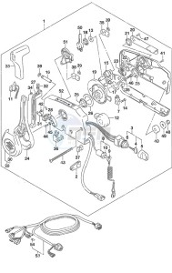 DF 150AS drawing Remote Control