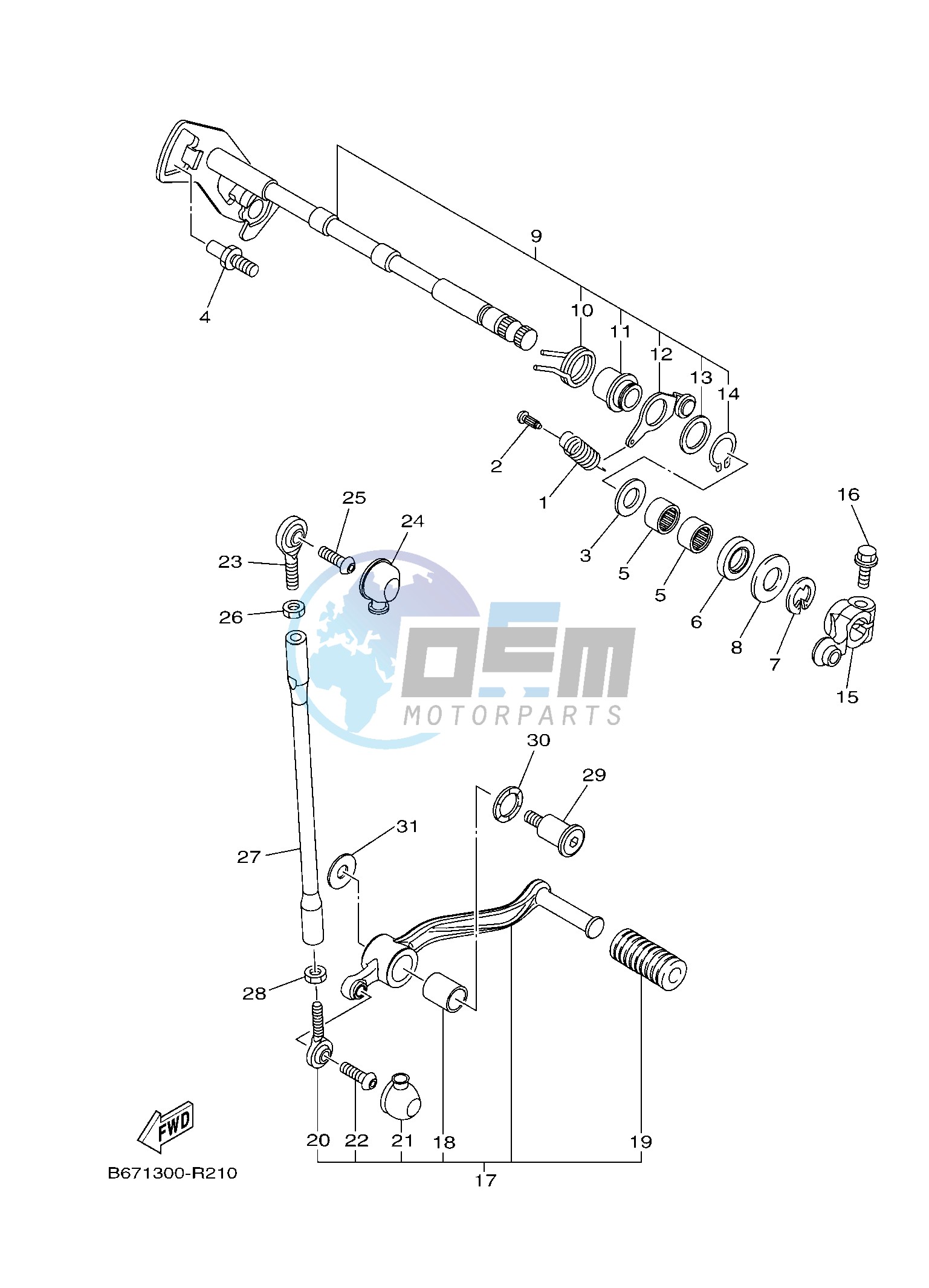 SHIFT SHAFT