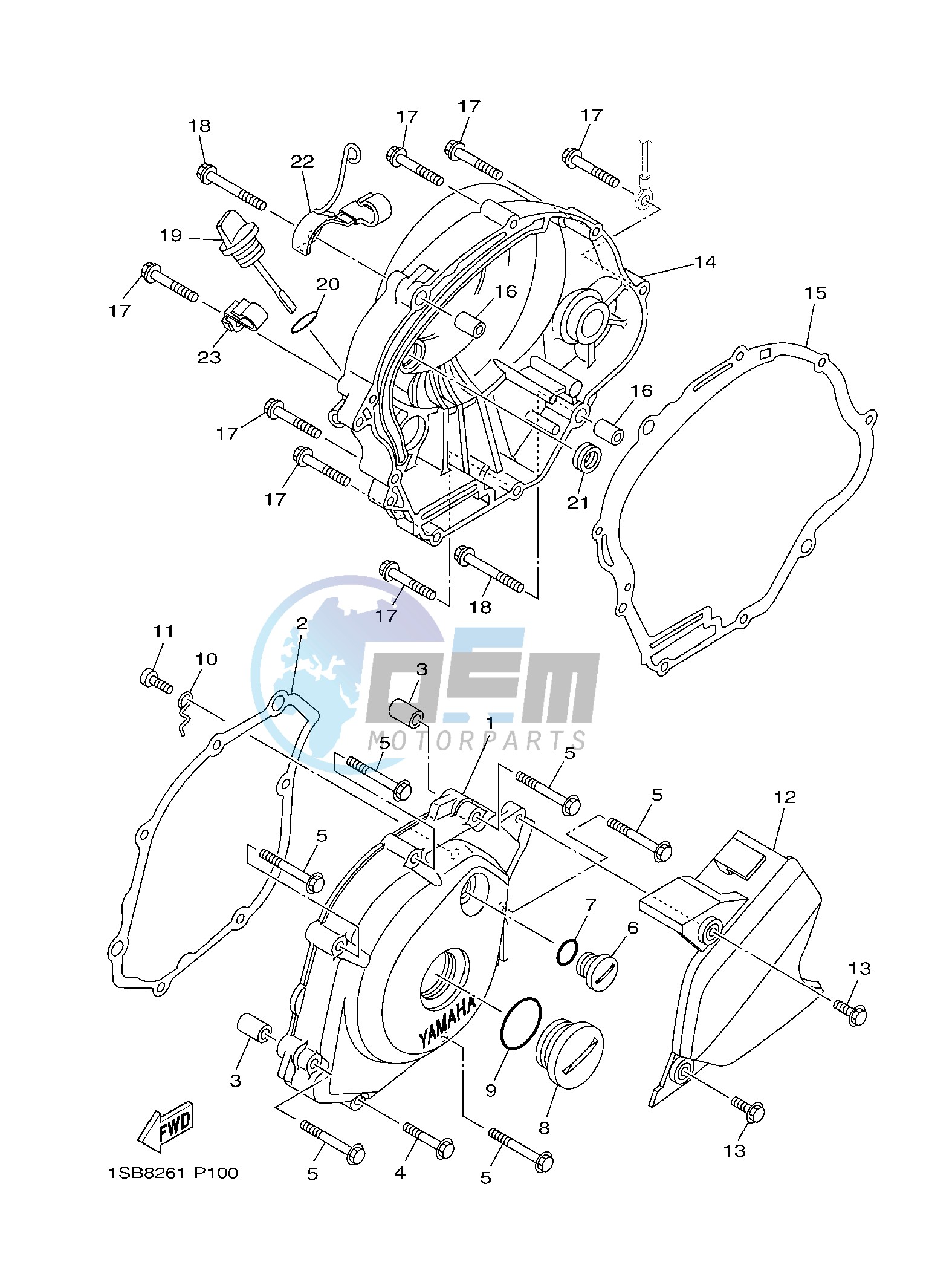 CRANKCASE COVER 1